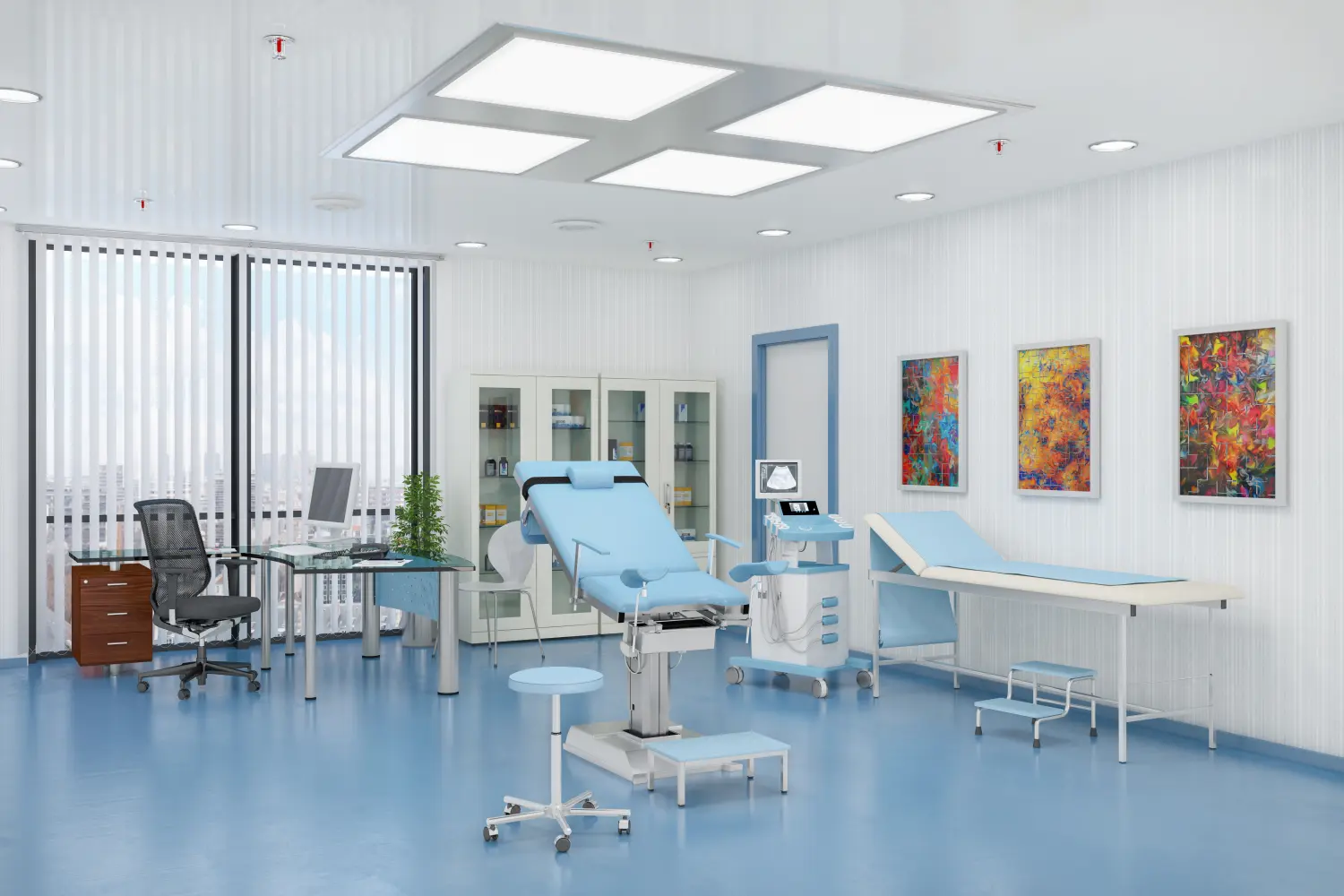 Behandlungszimmer – Frauenarzt – Gynäkologie – Frauenheilkunde